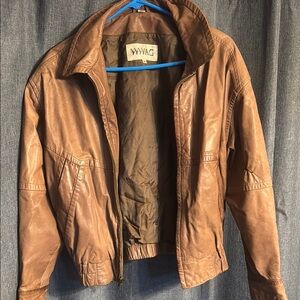 WWAG Brown Leather Jacket